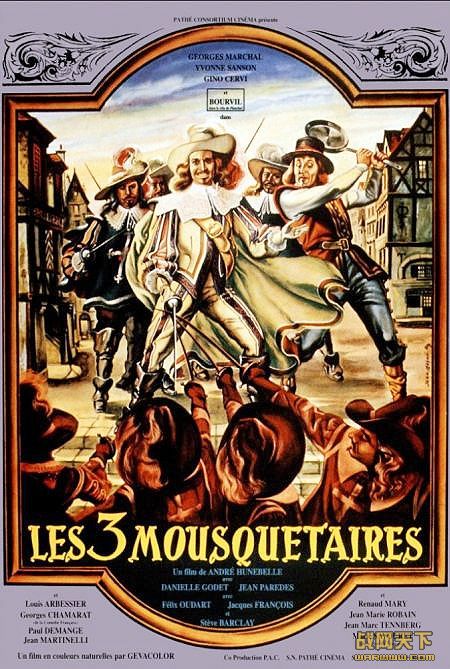 /ǹ(1953ɫ)(Les trois mousquetaires)