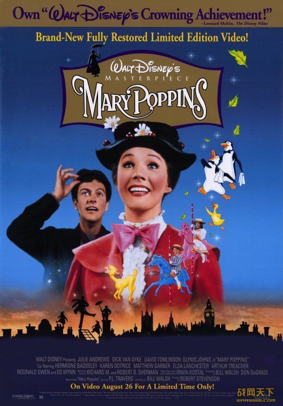 欢乐满人间(Mary Poppins)海报