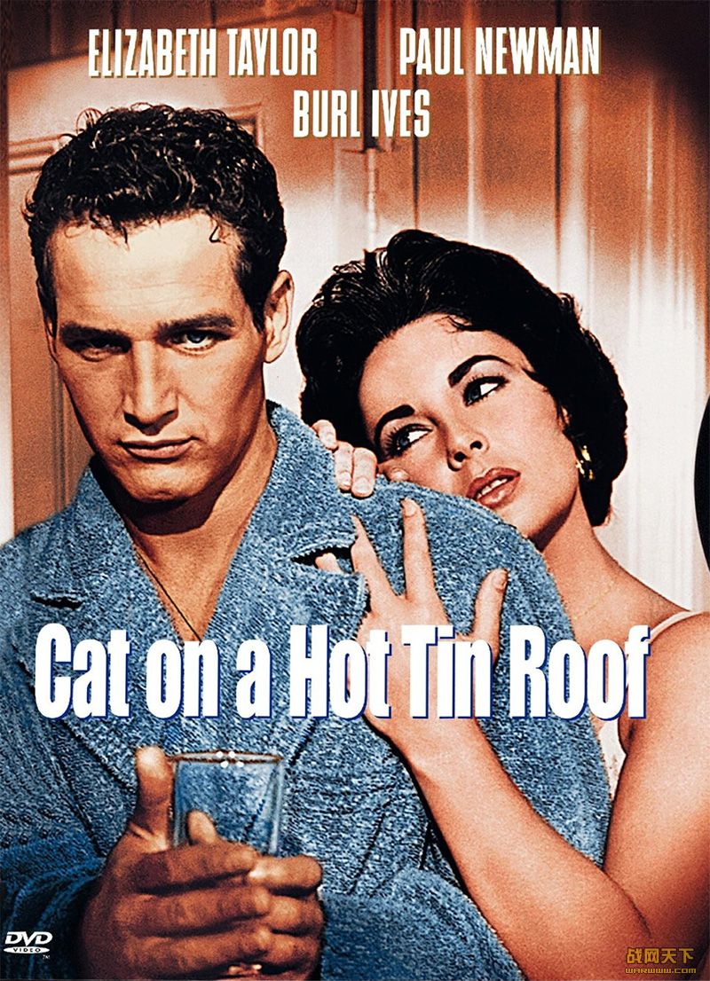 热铁皮屋顶上的猫(Cat on a Hot Tin Roof)海报