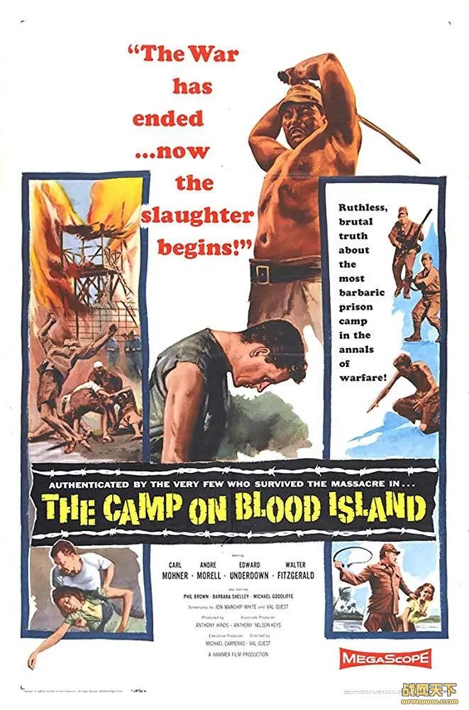 血岛扎营/血岛集中营(The Camp on Blood Island)海报